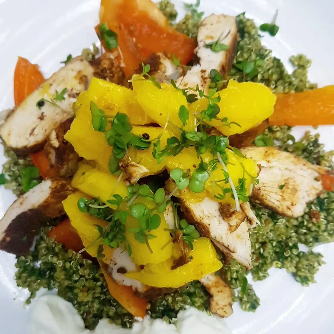 Blackened Chicken San Fran Quinoa Salad