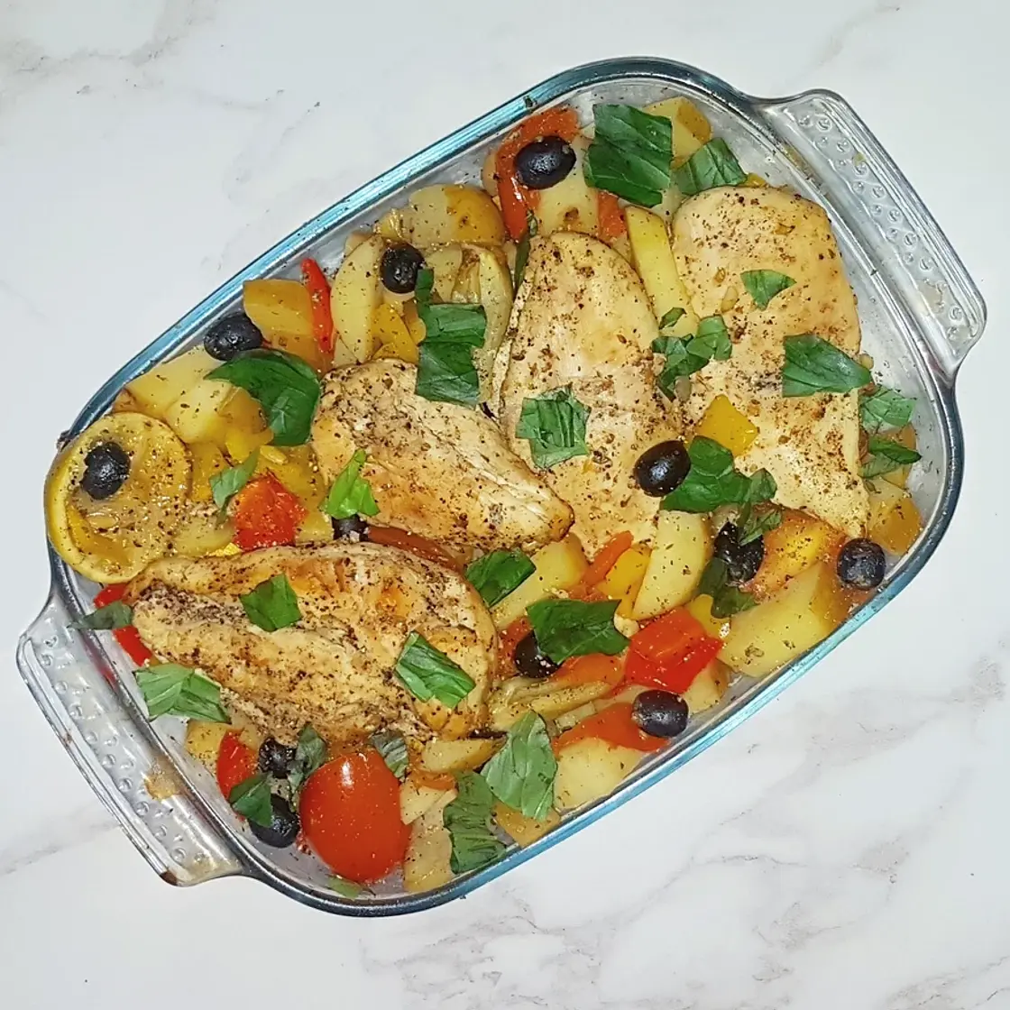 Italian Chicken Traybake
