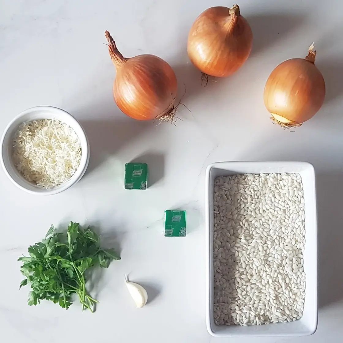 French Onion Risotto
