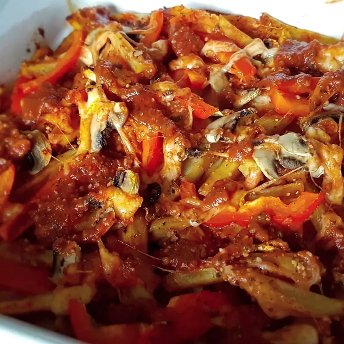 Pizza Loaded Fries
