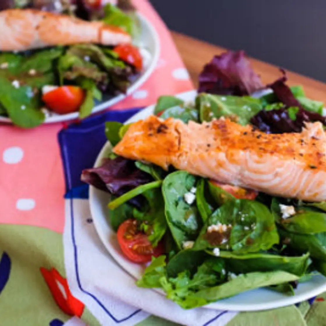 Salmon Power Salad