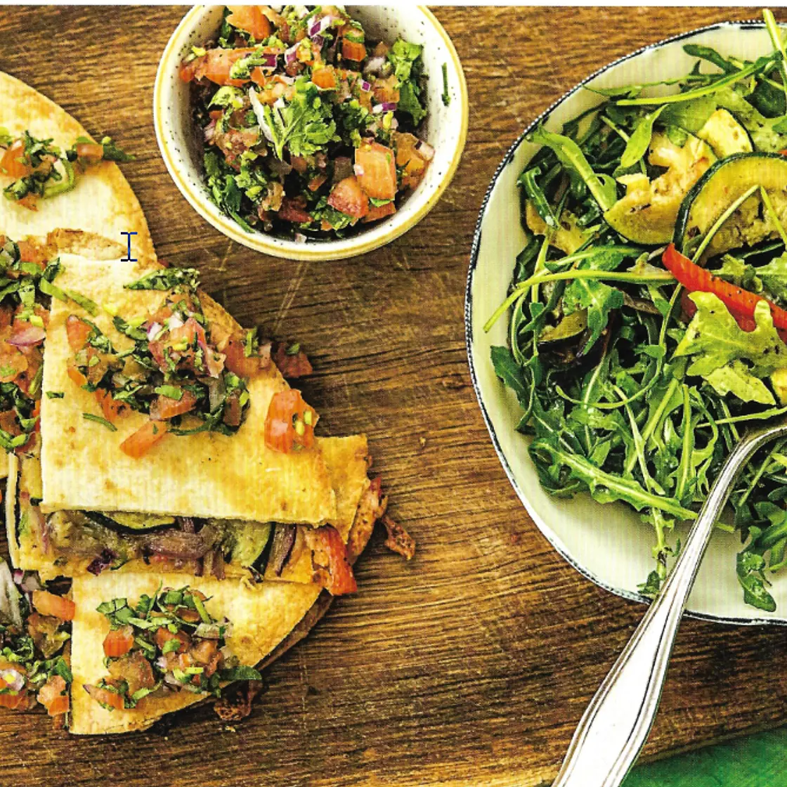 Garden Quesadillas