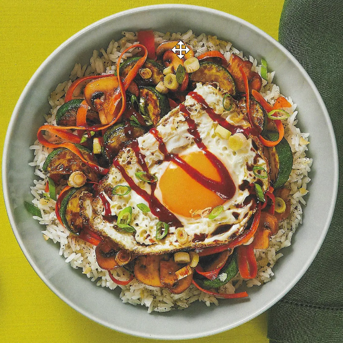 Veggie Bibimbap Bowl