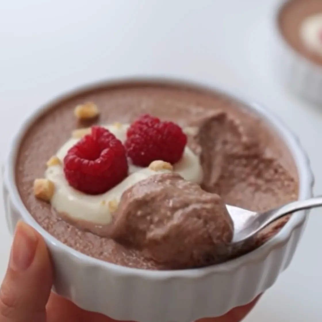 Overnight Oat de "Nutella"