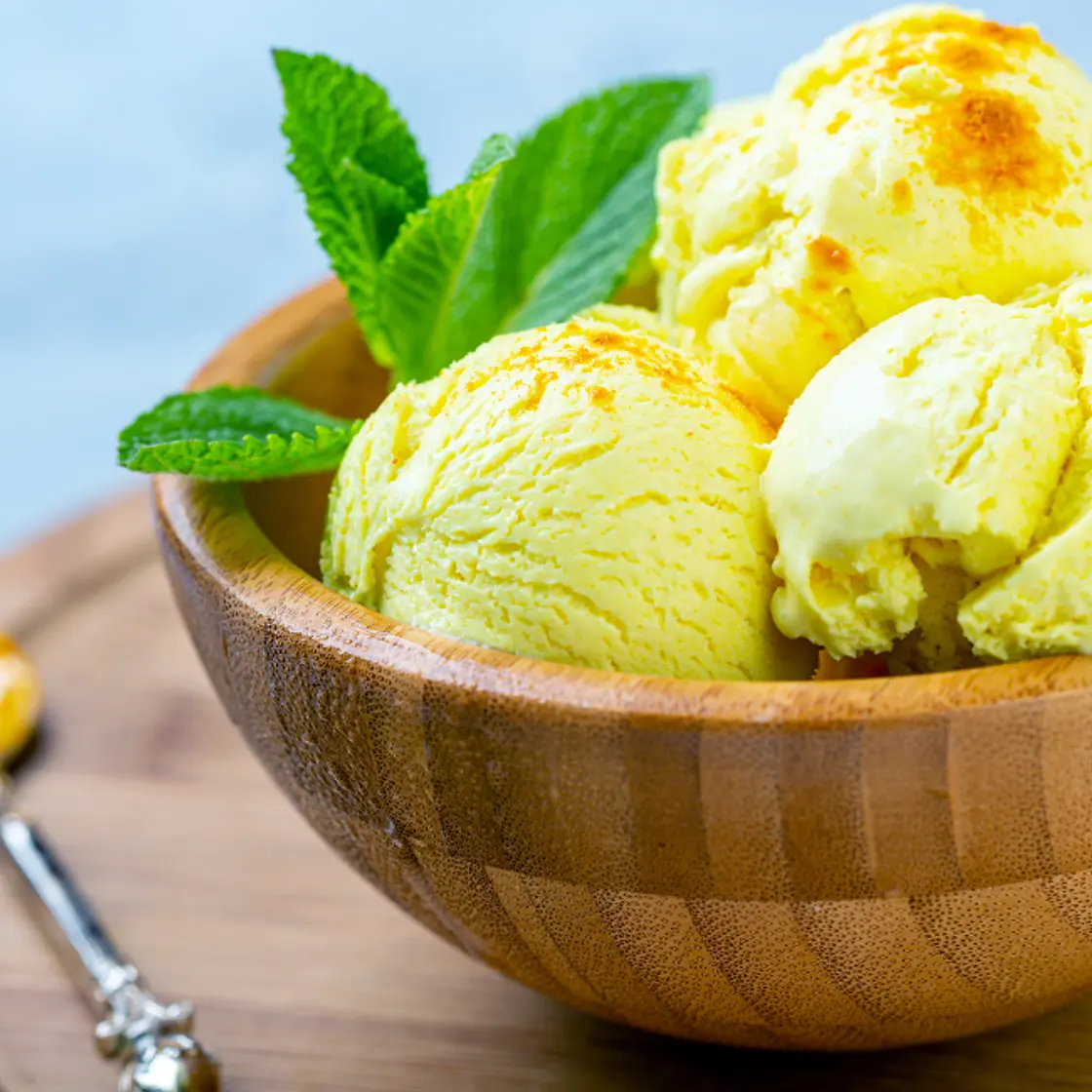 Vegan Turmeric Ice Cream