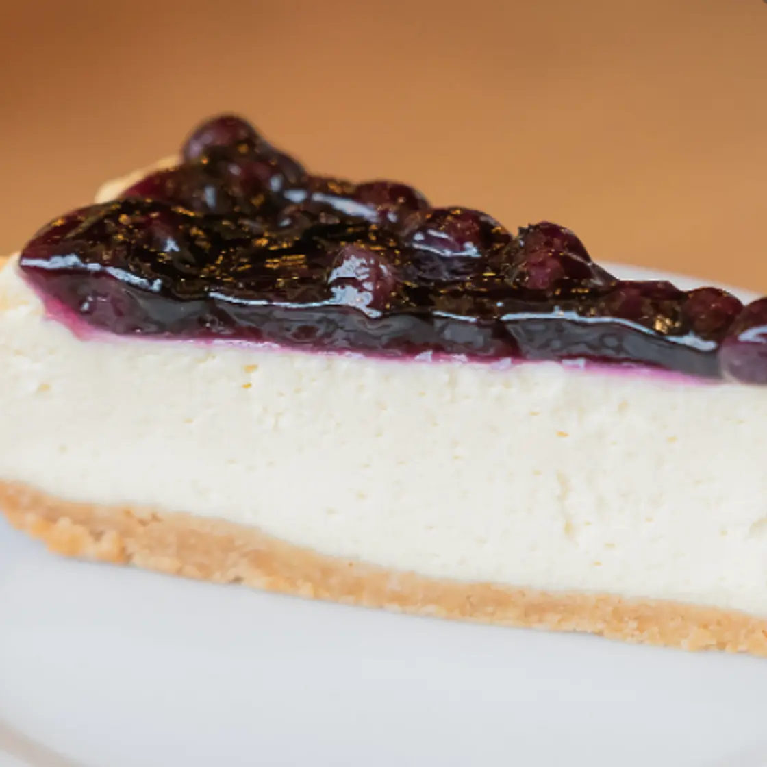 Nepečená čučoriedková torta