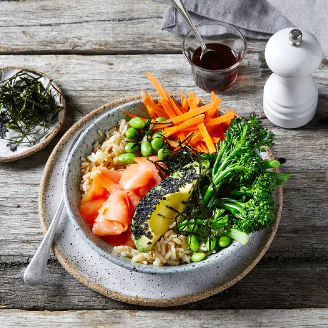 Salmon Sushi Bowl