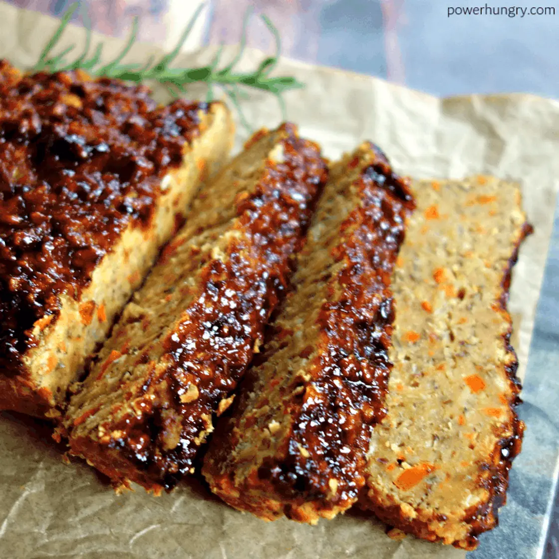Lentil & Sweet Potato Meatloaf