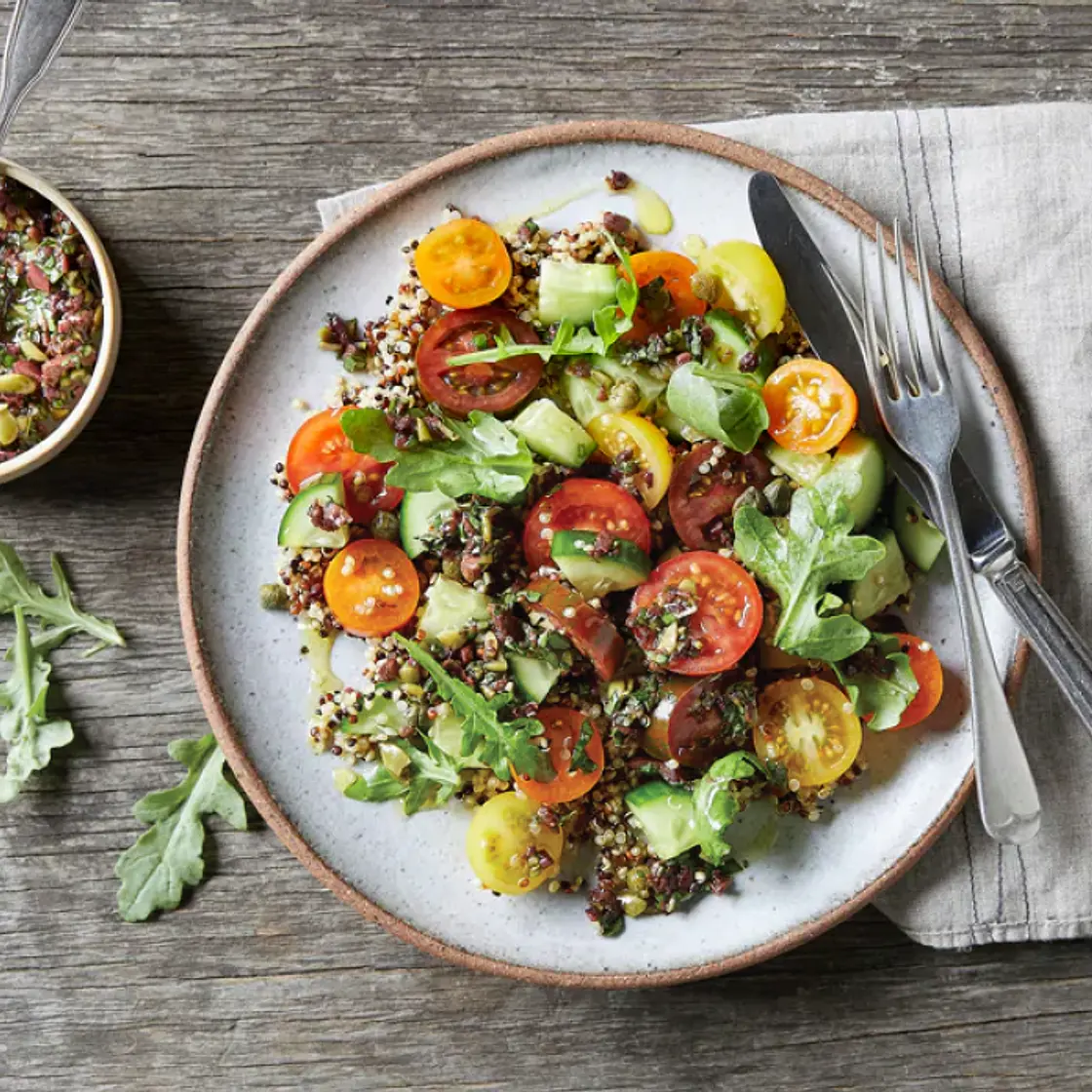 Mediterranean Quinoa Salad