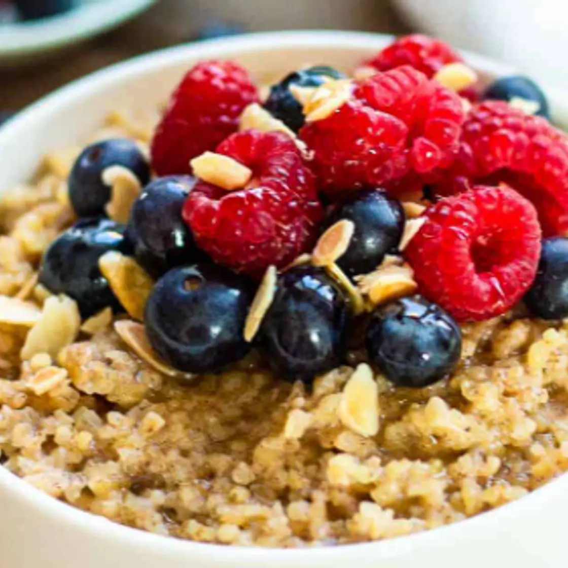 Cinnamon Bulgur with Berries