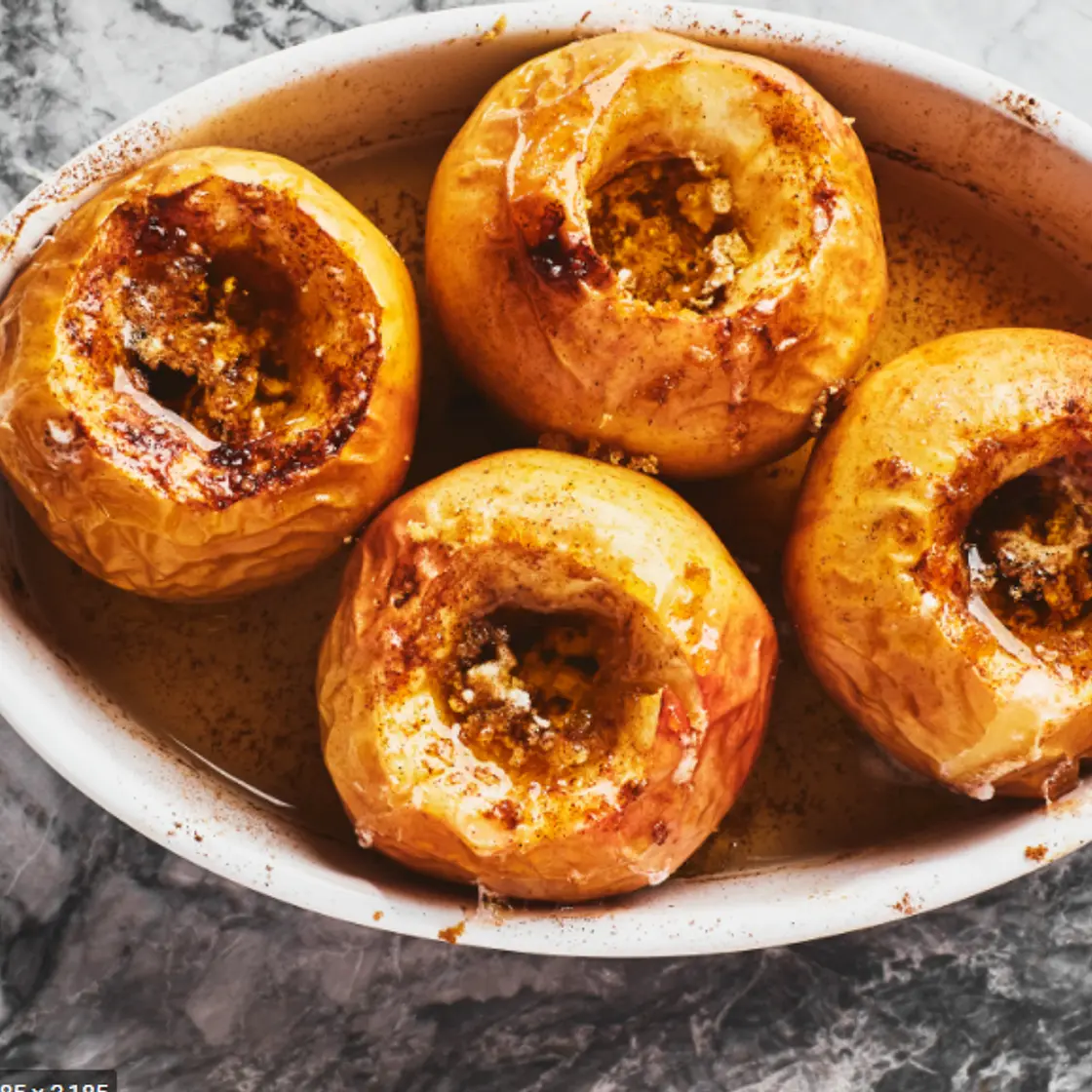 Roasted Honey-Cinnamon Apples