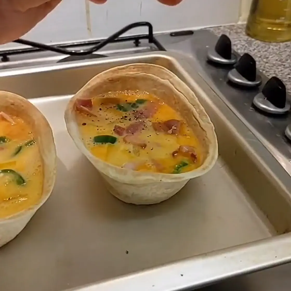 Tortilla omelettes