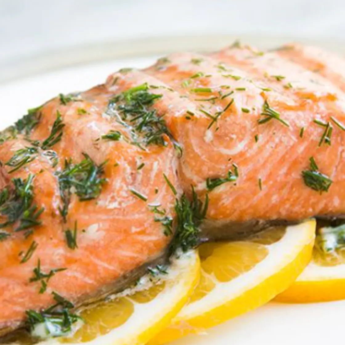 Dilly Baked Salmon