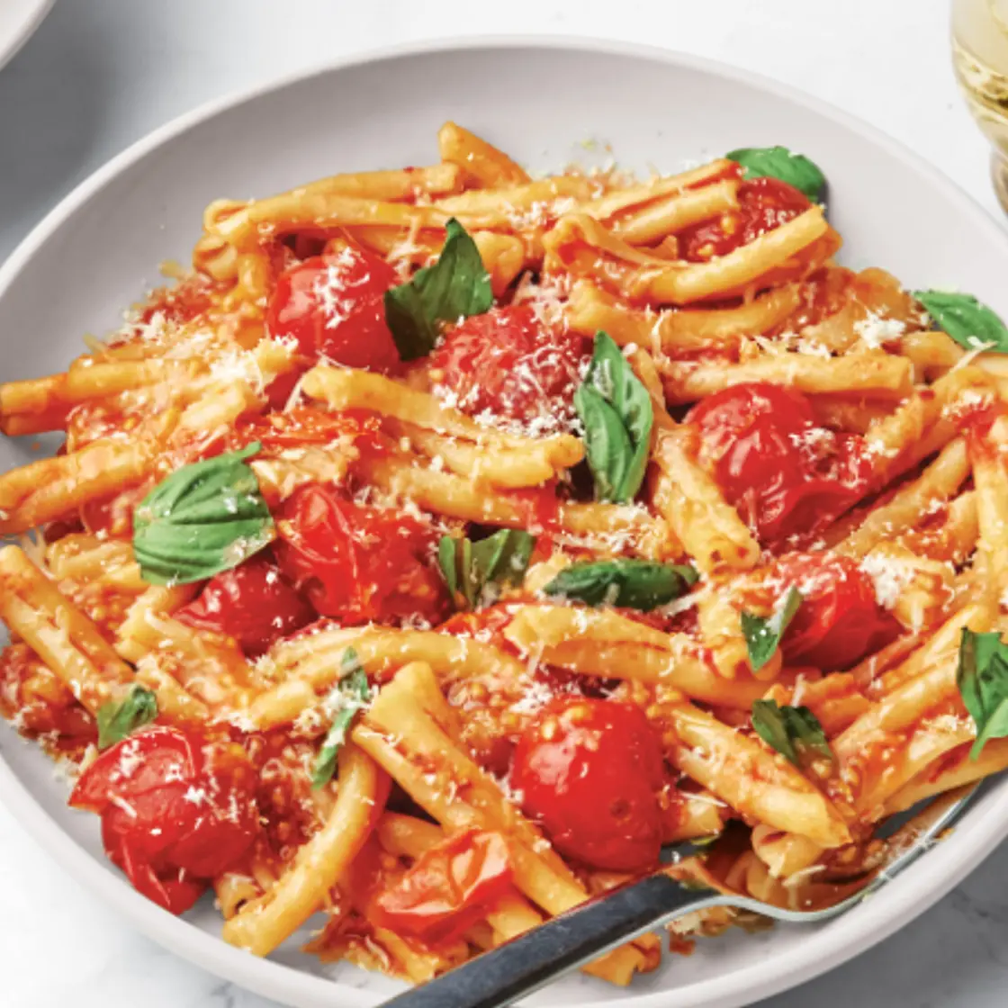 Fresh Tomato Pasta Bowl