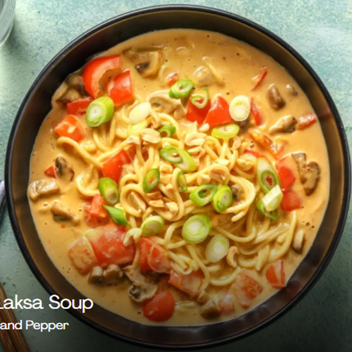 Vegetable Laksa Soup
