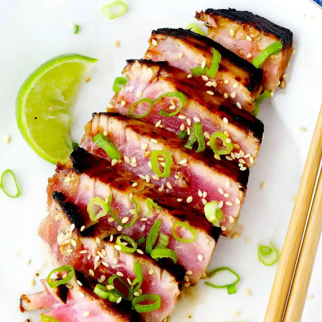 Six-Minute Seared Ahi Tuna Steaks