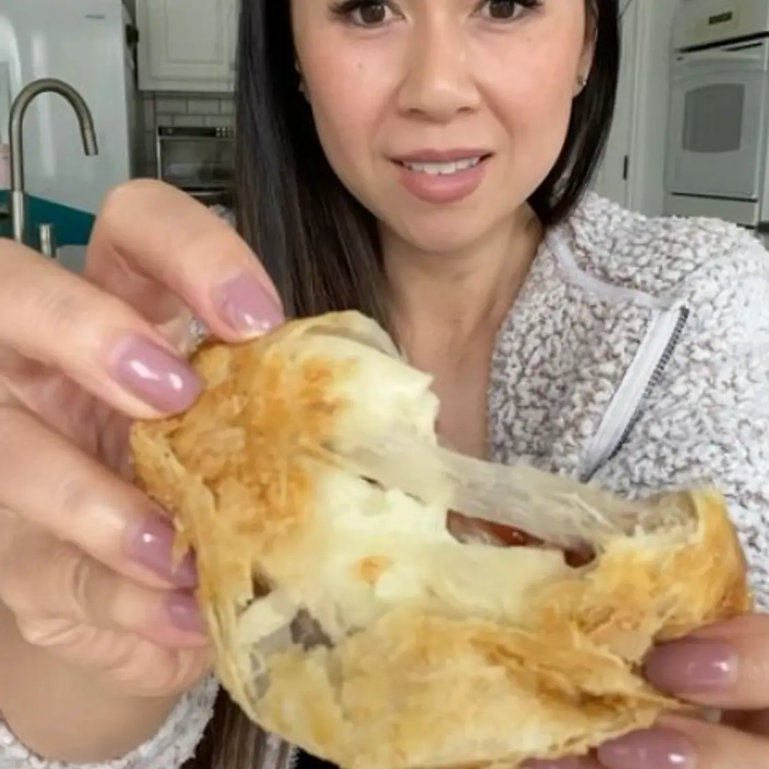 Brie and Cranberry Puff