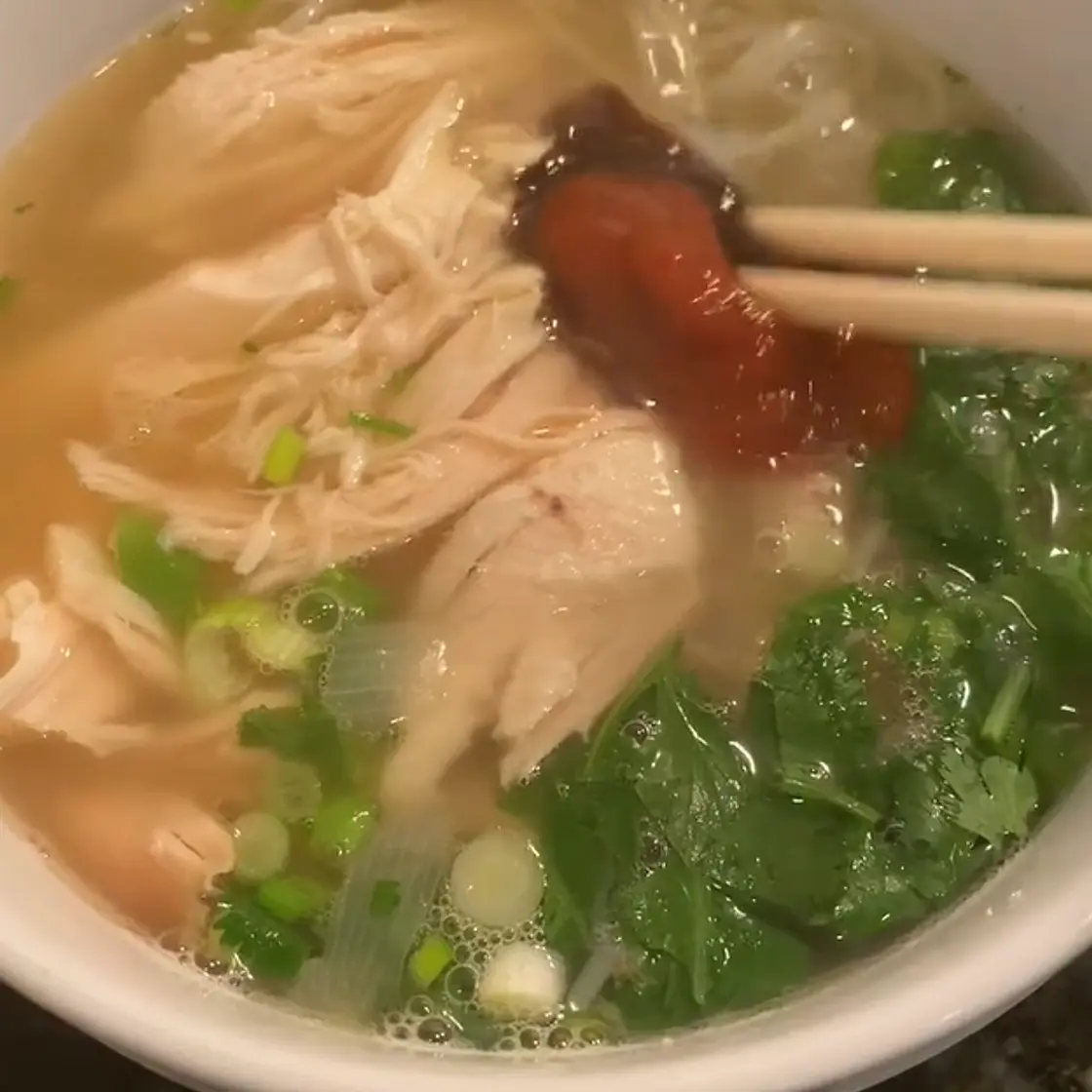 Chicken Pho with Leftover Rotisserie Chicken