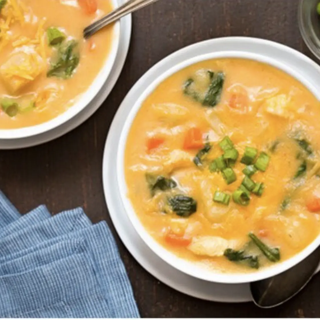 Cheesy Chicken and Potato Soup