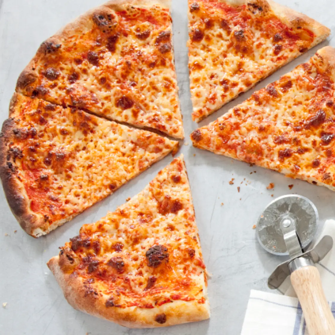 Thin-Crust Pizza (Mediterranean Test Kitchen p. 354)