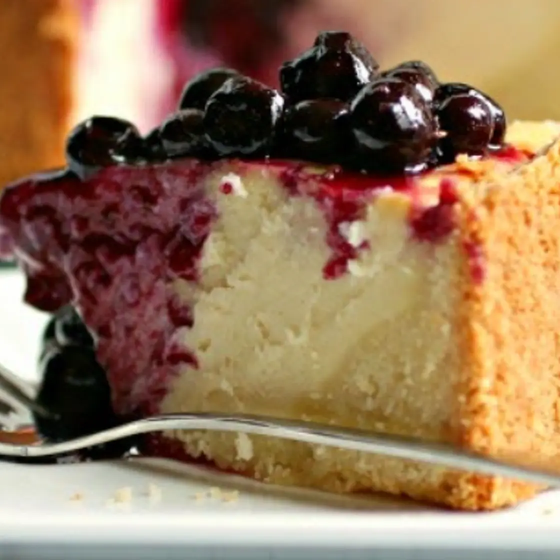 Blueberry Ricotta Cheesecake (Dr. Masley p. 221)