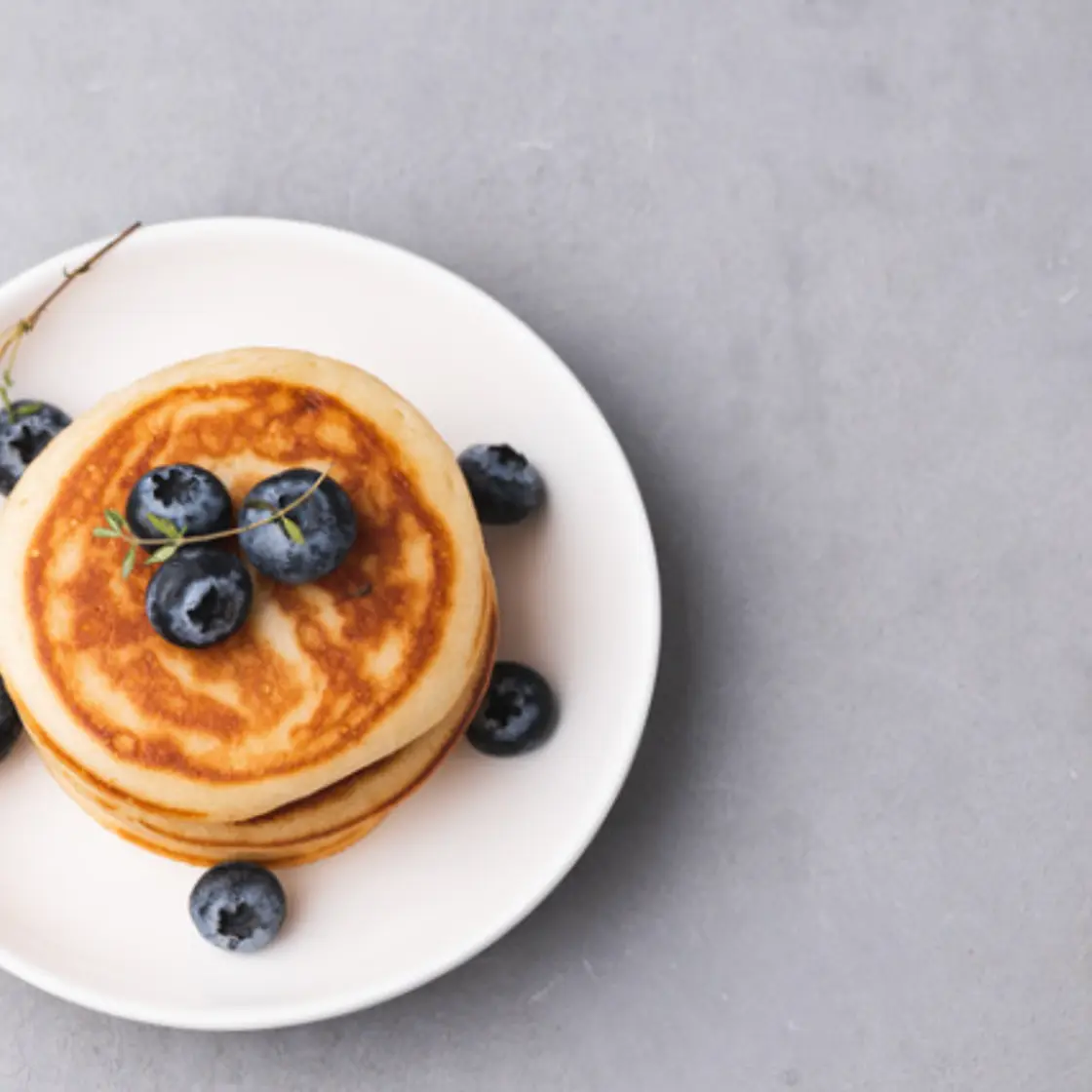 Blueberry (Rose Golden) Pancakes