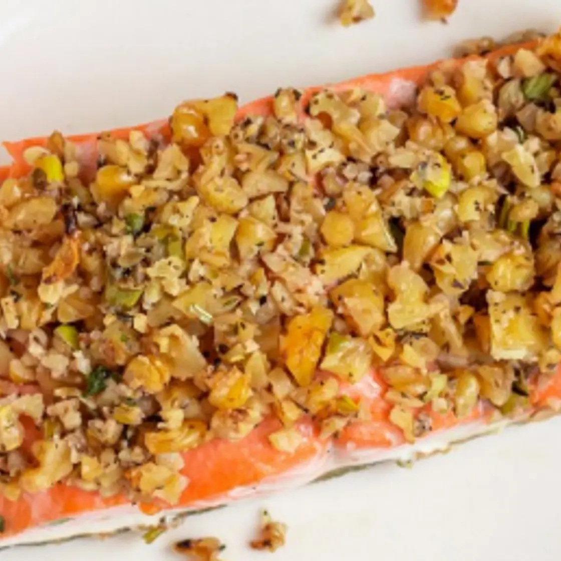 Walnut Crusted Salmon