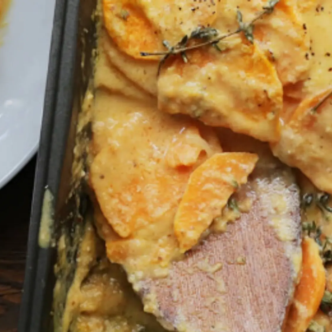 Scalloped Sweet Potatoes