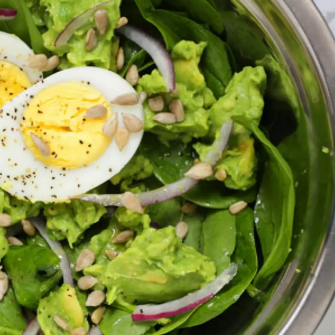 Eggs n' Guac Breakfast Bowl