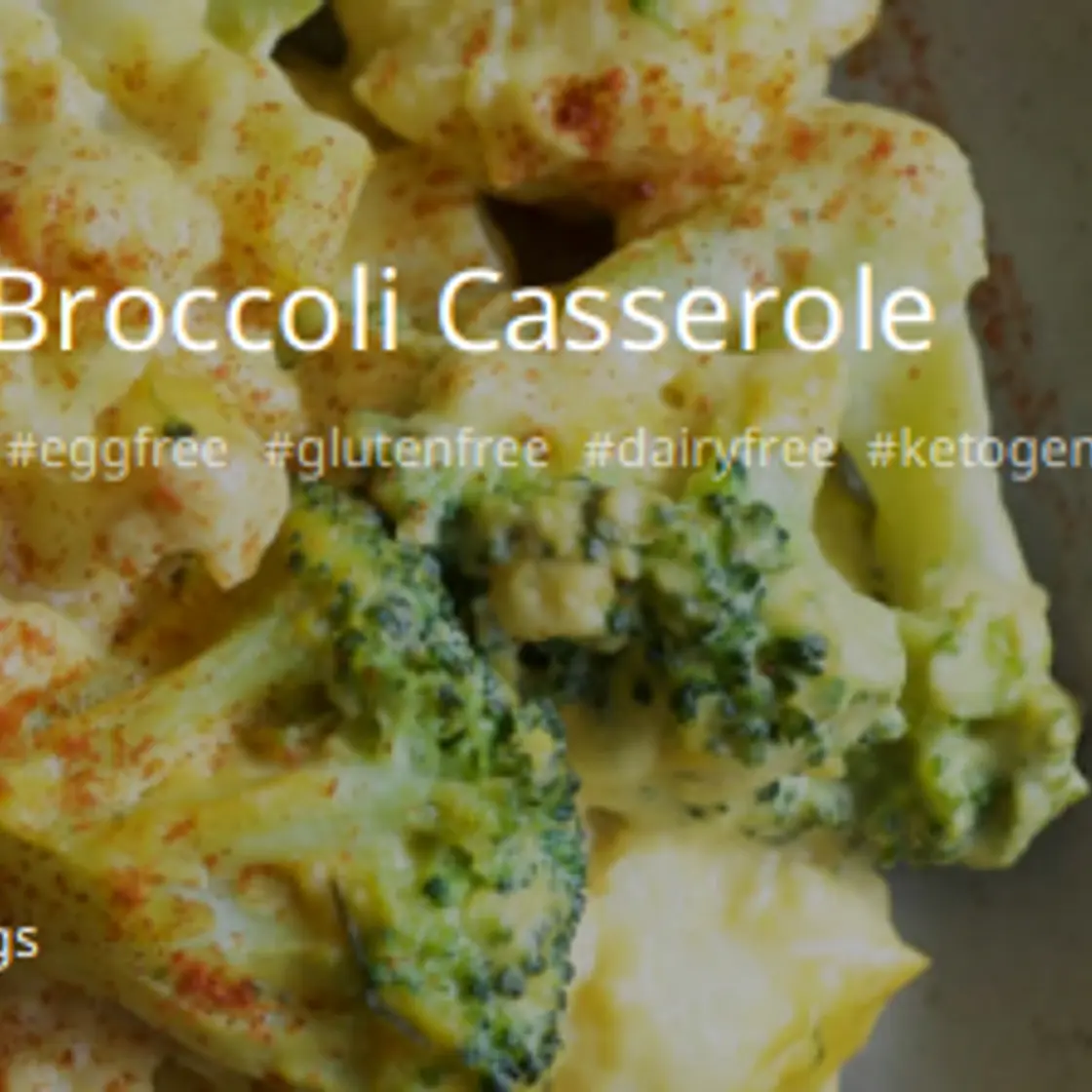 Cheesy Cauliflower & Broccoli Casserole