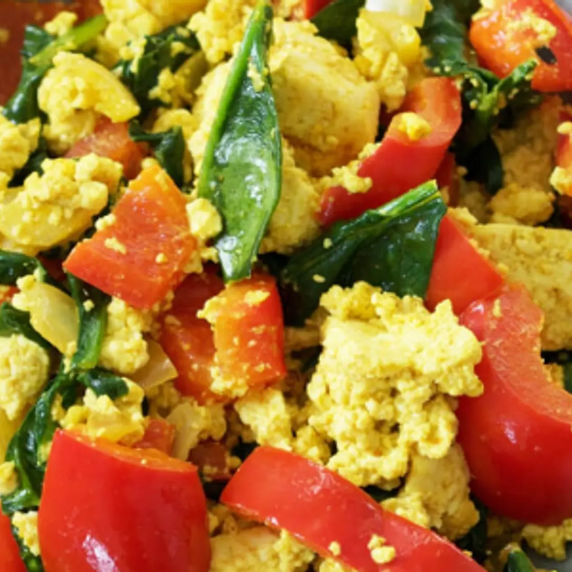 Tofu Veggie Scramble