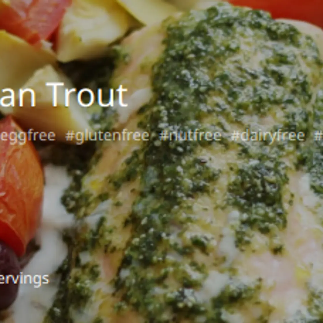 One Pan Mediterranean Trout