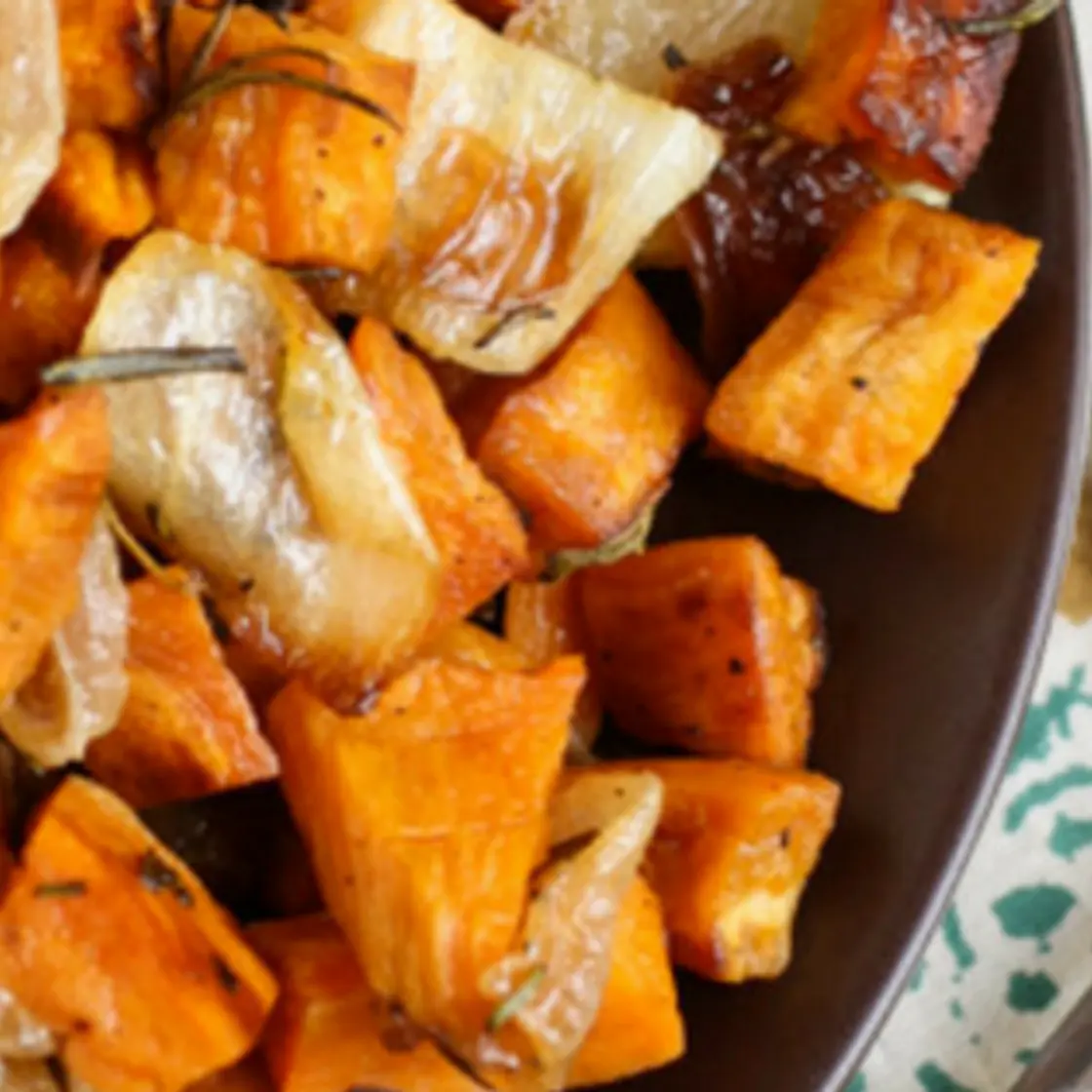 Rosemary Roasted Root Vegetables