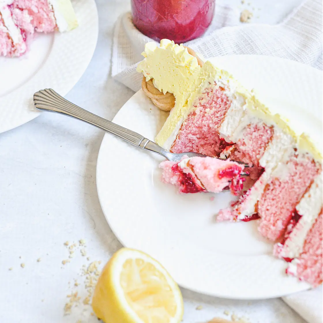 Pink Lemonade Cake