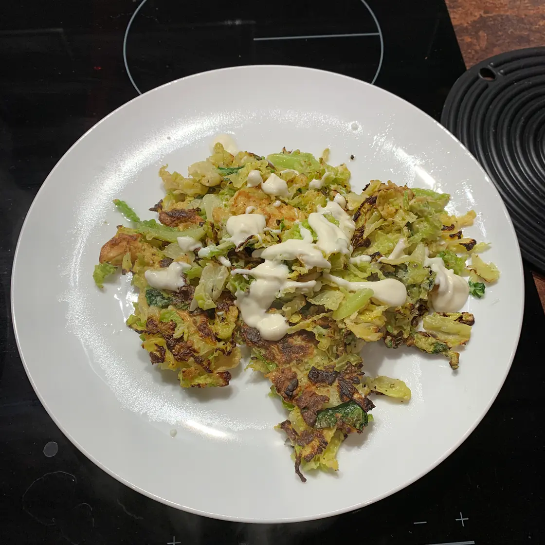 Veggie okonomiyaki