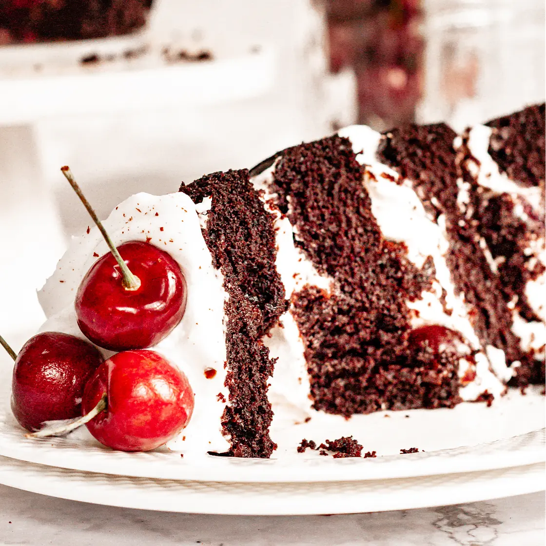 Dairy-Free Black Forest Cake