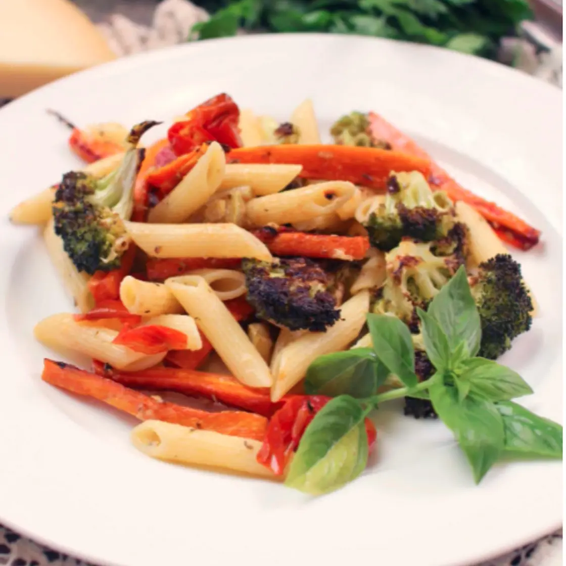 Pasta Primavera For One