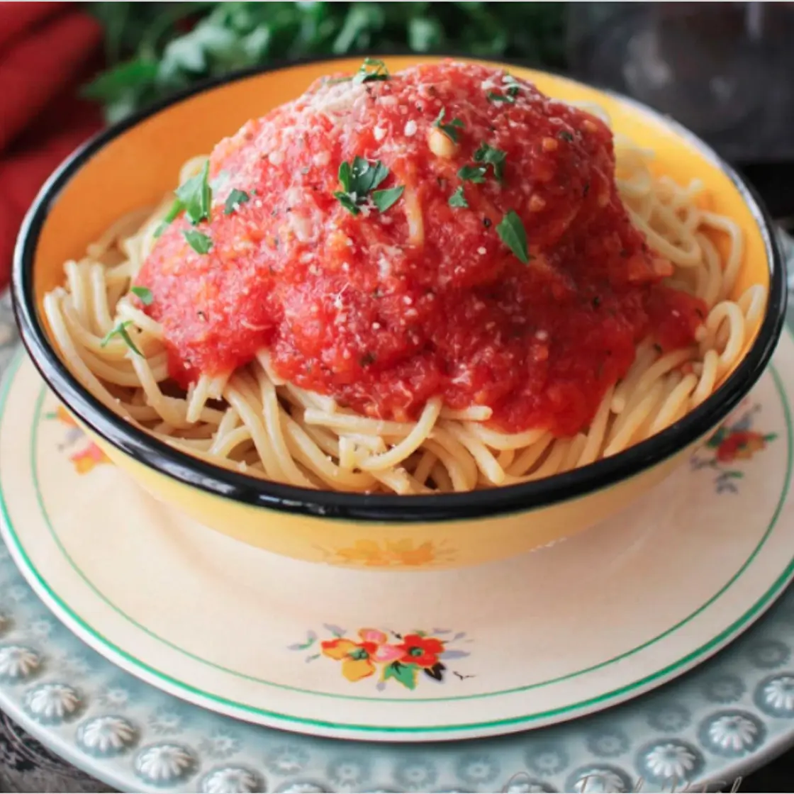 Easy Pomodoro Sauce For One