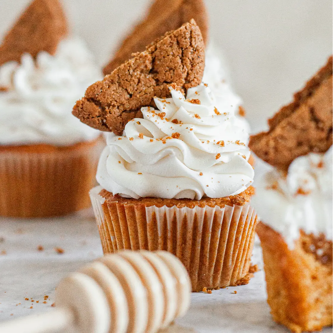 Honey Pumpkin Cupcakes