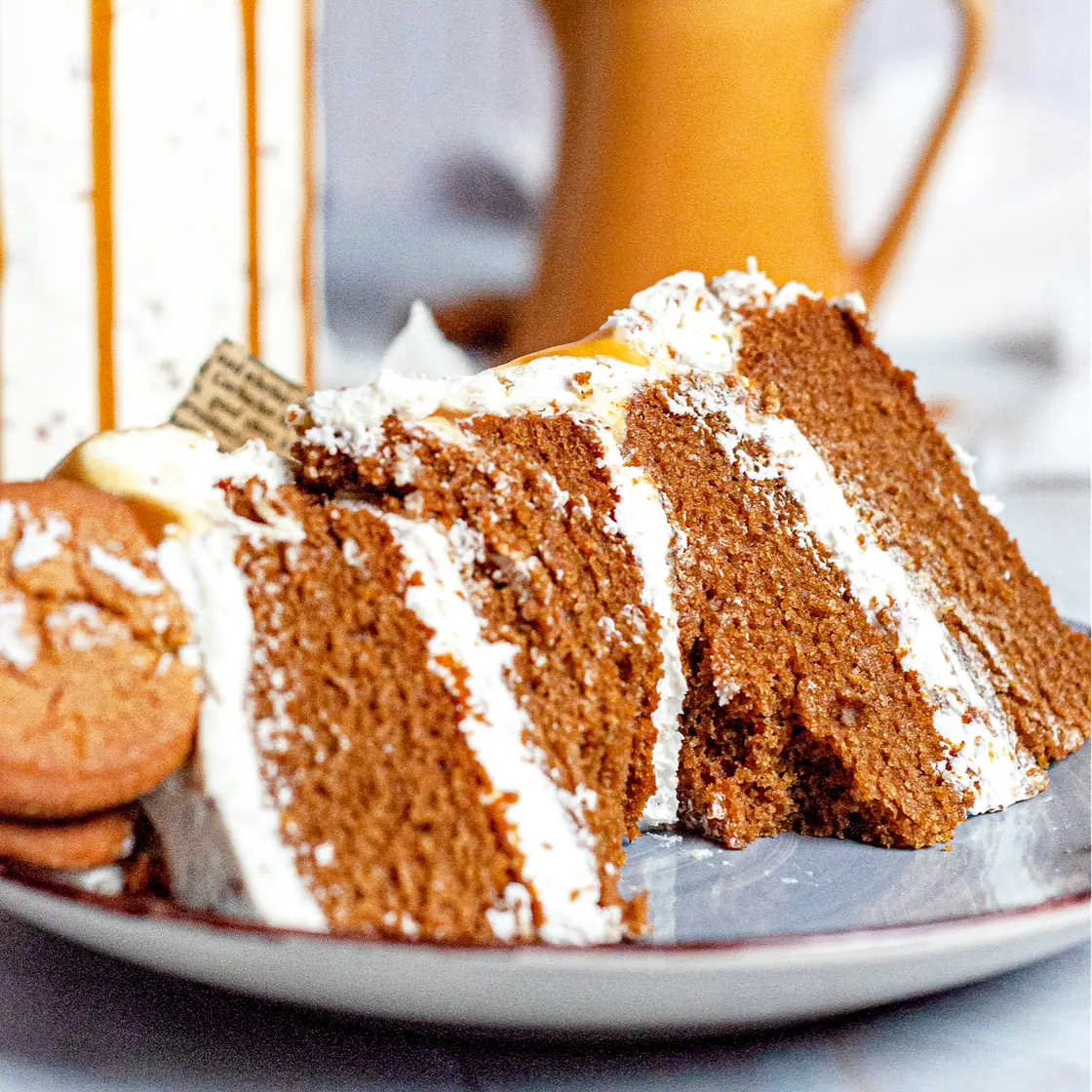 Toffee Gingerbread Cake (Gluten-Free)