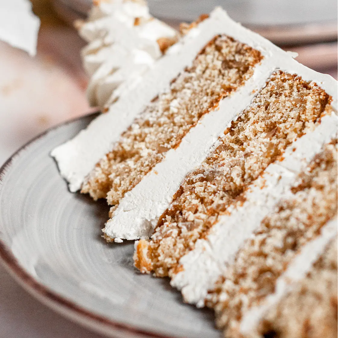 Maple Walnut Cake (Gluten-Free & Dairy-Free)