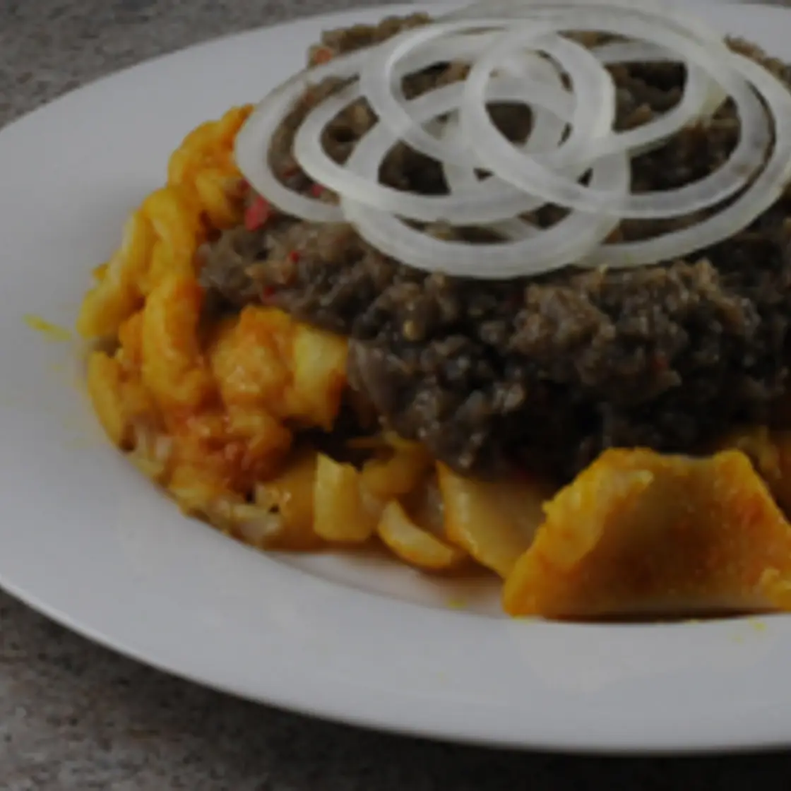 Recipes from Brunei: Ikan Sambal (Fish with Spicy Tamarind Sauce)