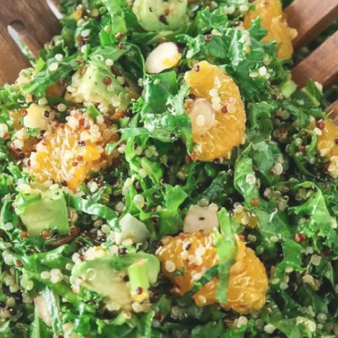 Kale, Mandarin & Mint Salad