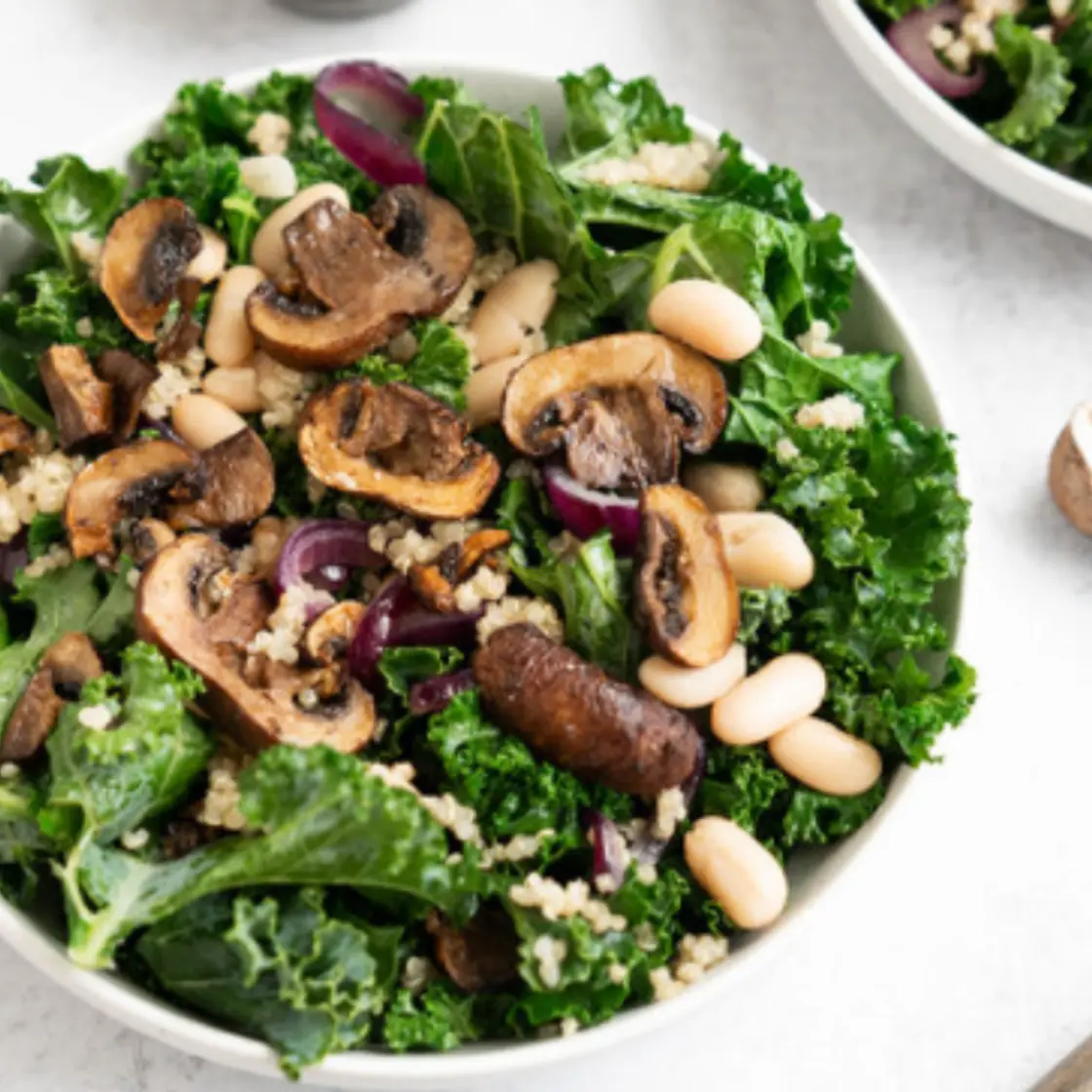 Kale & Mushroom Salad