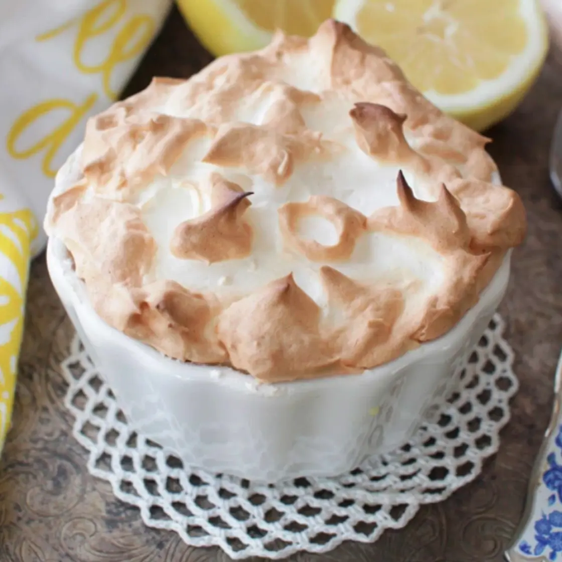 Classic Lemon Meringue Pie For One