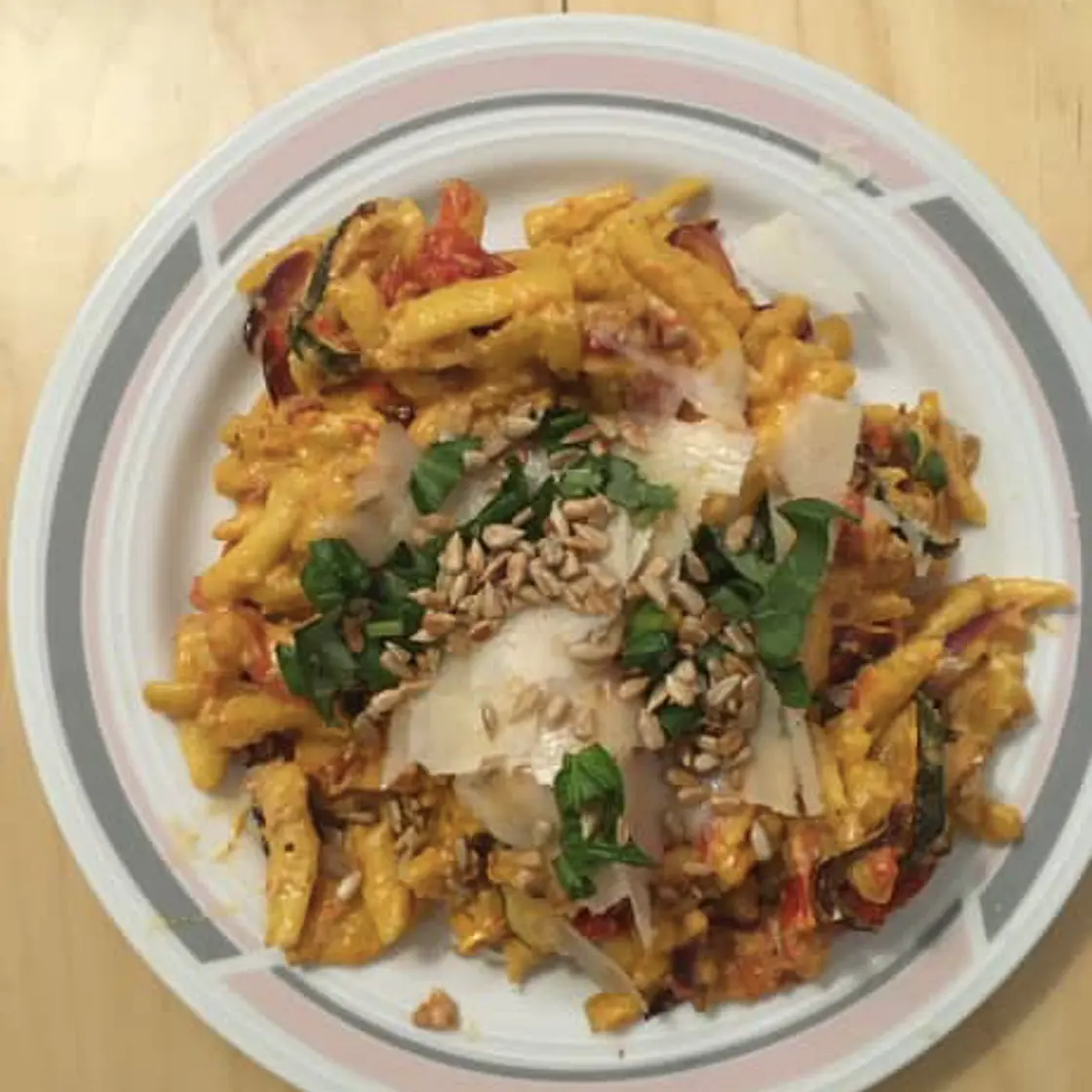 Spätzli au pesto rosso