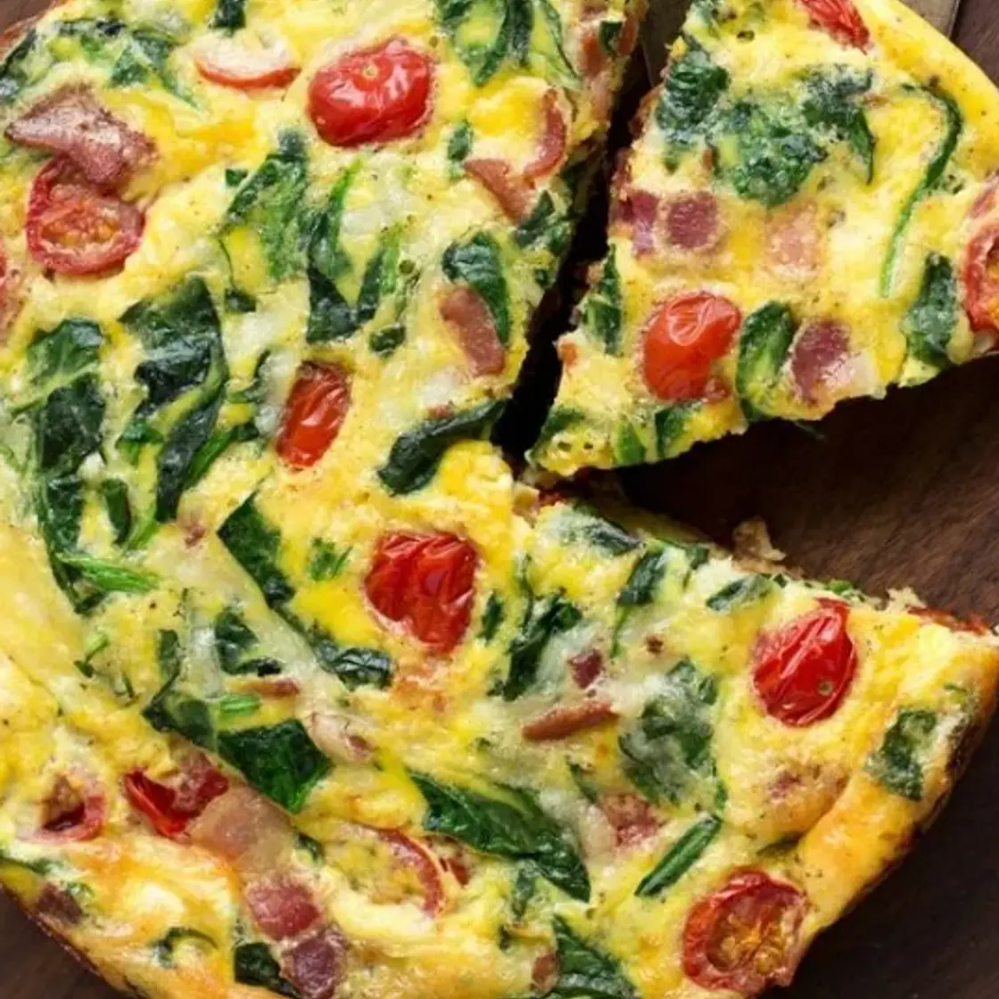 Spinach and Onion Frittata