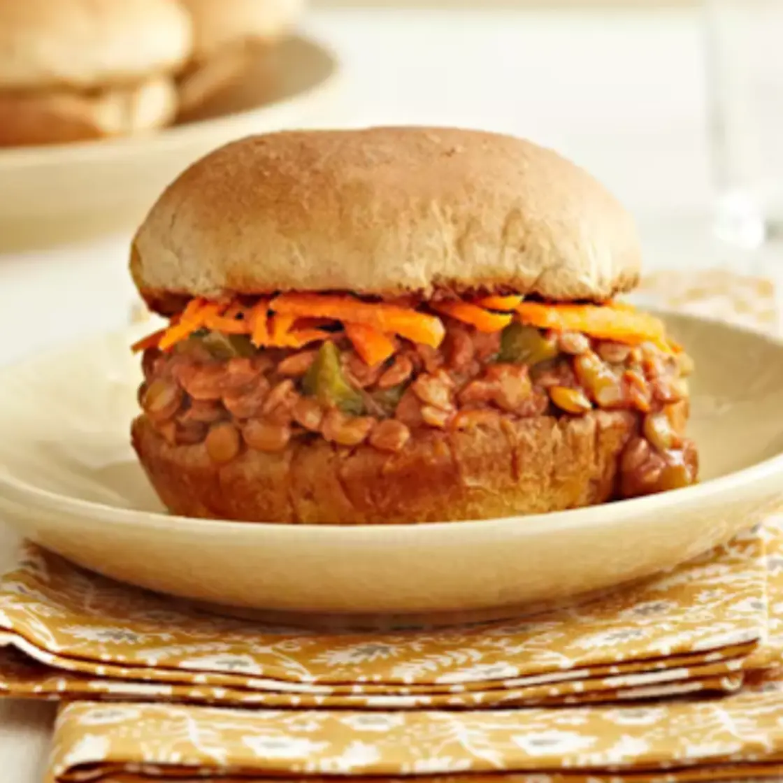 Mediterranean Lentil Sloppy Joes (30-Min Med...p. 209)