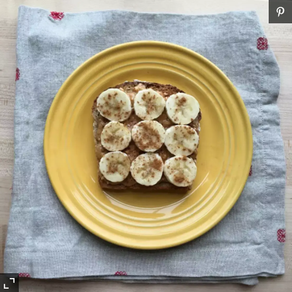 Peanut Butter-Banana Cinnamon Toast