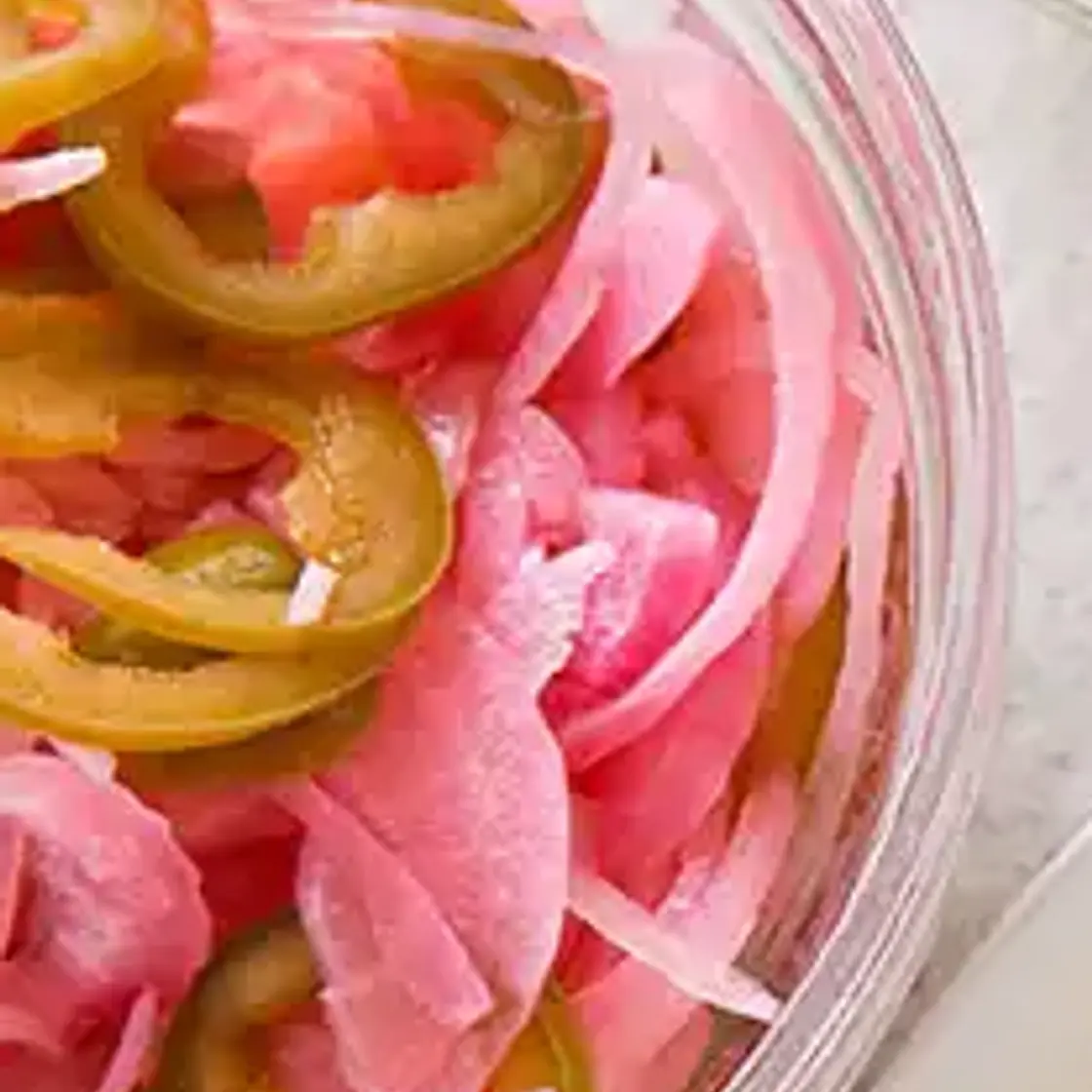 Pickled Onions & Jalapenos